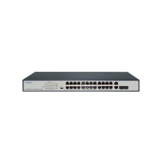 INT-VNST1004-106(RM-FA29-COPU2422G) 24-портовый неуправляемый коммутатор с PoE, 2 порта Combo (Uplink)