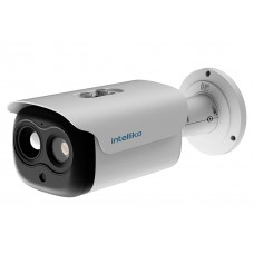 INT-VXDDC10-I01(RM-FA03-BL-T05-A01)(F15/6) Двухспектральная IP-камера с тепловизионным модулем, цилиндрическая, 4Мп