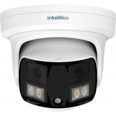 INT-VXDMC10-Q01(RM-FA03-DM-A06-A01)(2.4/2.4) IP-камера, купольная панорамная, 8Мп