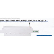 Двенадцатизонная печь оплавления RU-RF630 с сетчатым конвейером